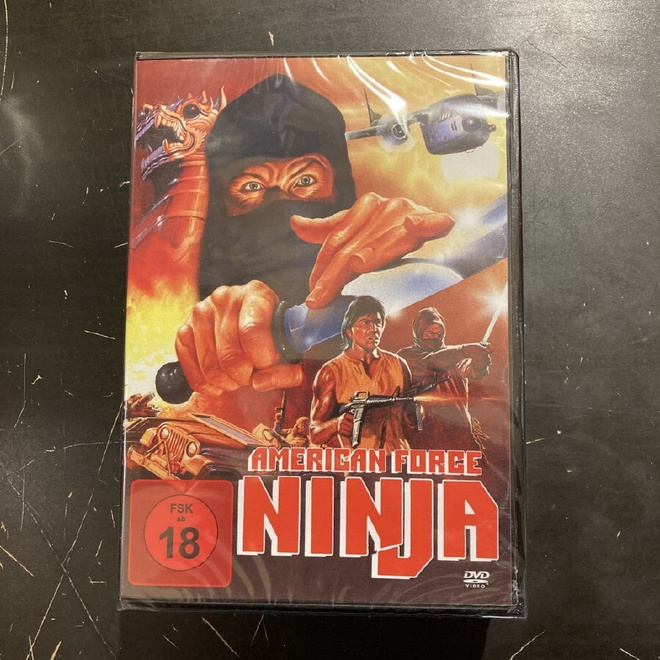 American Force Ninja (1988) DVD (UUSI)
