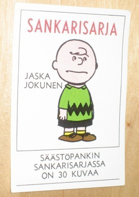 Sankarisarjan keräilykortti Jaska Jokunen