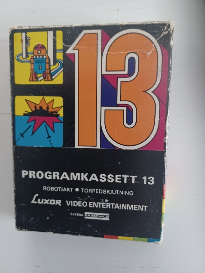 Fairchild Channel F - Videocart 13 ( CIB )