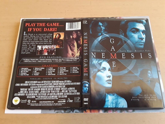 Nemesis Game - CA Region 1 DVD (Lions Gate)
