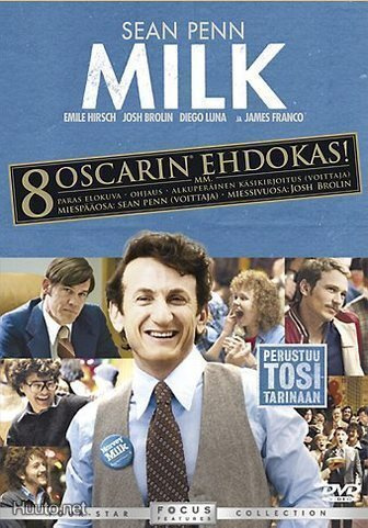 Milk (2008) 8 Oscarin ehdokas (UUSI)