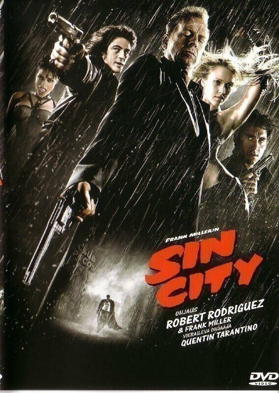 dvd, Sin City (IMDb: 8.0 points) [toiminta, trilleri, rikos]