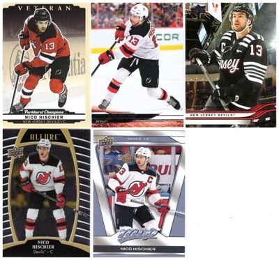 5 x NICO HISCHIER  New Jersey Devils