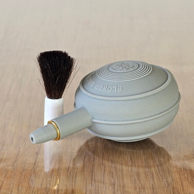 == Camera Lens Air Blower with Cleaning Brush