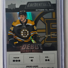 Jakub Lauko 2022-23 Credentials Debut Ticket Access /499 - pikkukuva 1