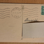 Eeli Jaatinen: kukko laulaa, pääsiäiskortti, kulkenut 1956 - pikkukuva 2