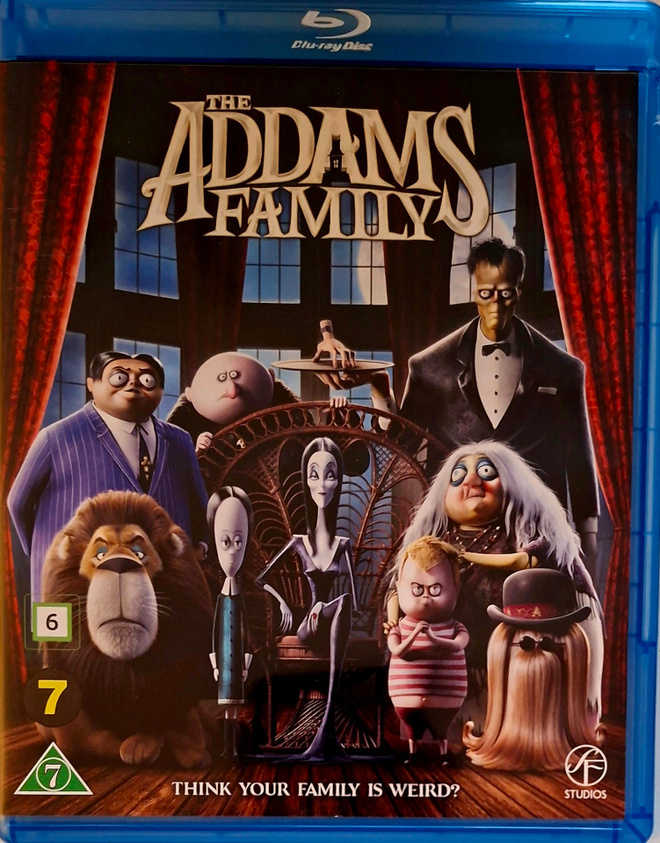 THE ADDAMS FAMILY BLU-RAY
