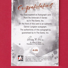 2013-14 ITG Enforcers Autographs #ADL Darren Langdon - pikkukuva 2