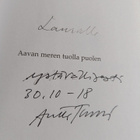 Antti Tuuri : Aavan meren tuolla puolen : romaani (signee... - pikkukuva 3