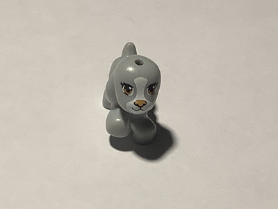 Lego Friends valkoinen kissa