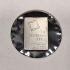 1 g 999,9 Valcambi Platina harkko - pikkukuva 2