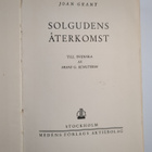 Joan Grant : Solgudens återkomst - pikkukuva 3