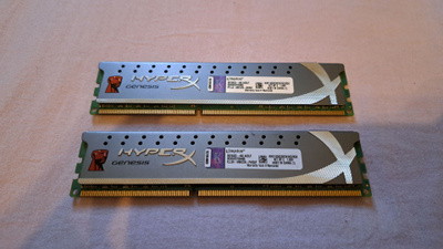 2x4GB DDR3 Muistia