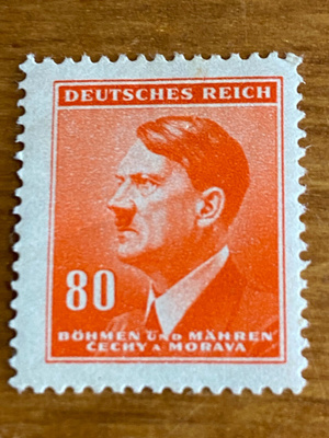 BÖHMEN MÄHREN ADOLF HITLER YLEISMERKKI**