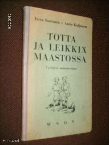 Saarinen , Kaljunen : Totta ja leikkiä maastossa (1 p. 1942)