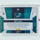 Antti Niemi - 10-11 Certified Fabric of the Game /25 - pikkukuva 2