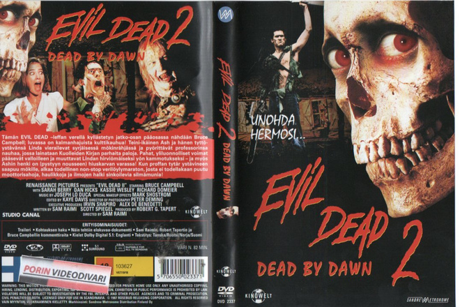 Evil Dead 2	(2 048)	K	-FI-	DVD	suomik.		bruce campbell	1987