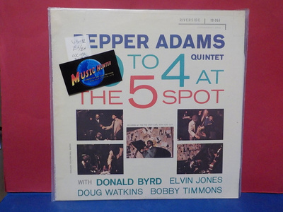 PEPPER ADAMS QUINTET - 10 TO 4 AT THE 5 SPOT EX/EX LP