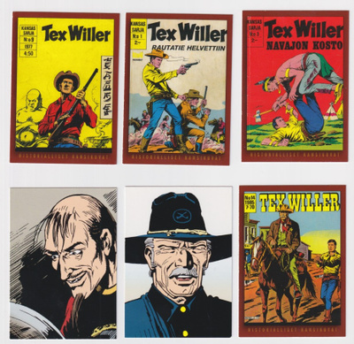 Tex Willer - keräilykortit (Panini)