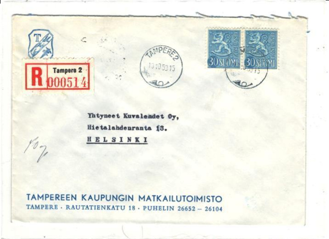 R- FIRMA KUORI TAMPERE MATKAILUTOIMISTO
