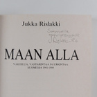 Jukka Rislakki : Maan alla : vakoilua, vastarintaa ja urk... - pikkukuva 3