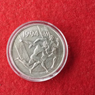 100. MARKKAA. 1994. JUHLARAHA SUOMI. HOPEAA. - pikkukuva 2