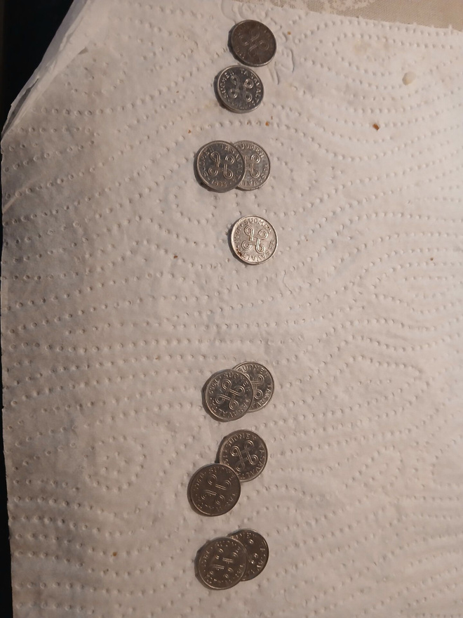 Suomen markka vuosilta 1953-1961 12 kpl