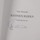 Veijo Tikanmäki : Kivinen kukka : lyhytproosaa (signeerattu) - pikkukuva 3