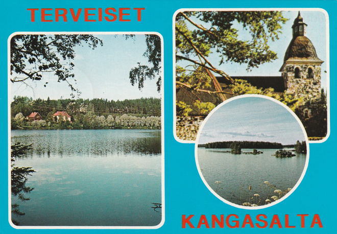 KIRKKOKORTTI - KANGASALAN KIRKKO - 20/2