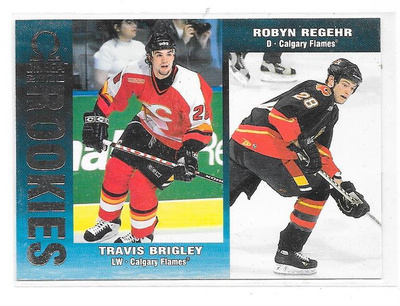 1999-00 Pacific Omega #42 Travis Brigley & Robyn Regehr RC