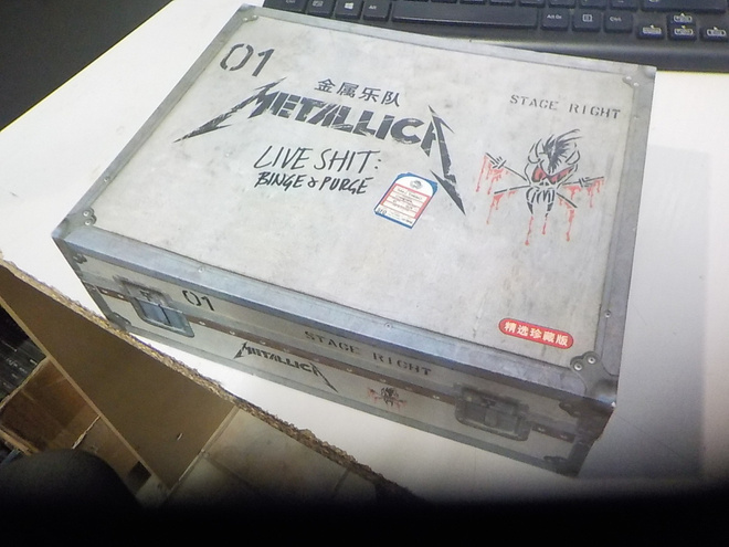METALLICA LIVE SHIT BINGE  ..taiwan press 9DVD  VERY RARE !!