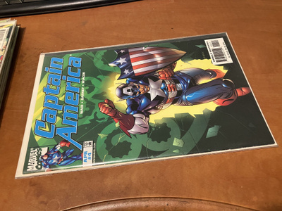 MARVEL CAPTAIN AMERICA 4/1998 HYVÄ