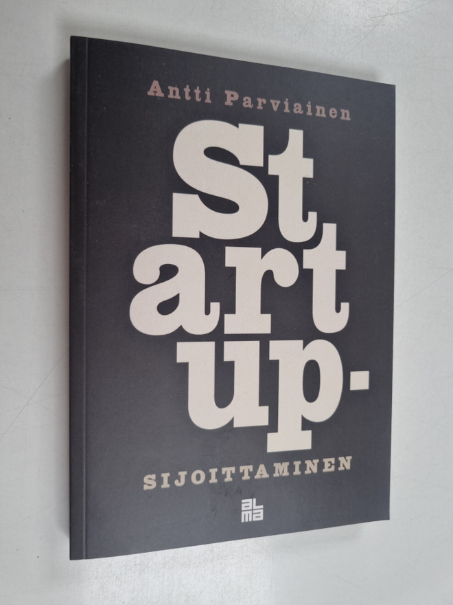 Antti Parviainen : Startup-sijoittaminen