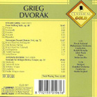 Grieg • Dvorák • Holberg Suite • Norwegian Peasant Dances CD - pikkukuva 2