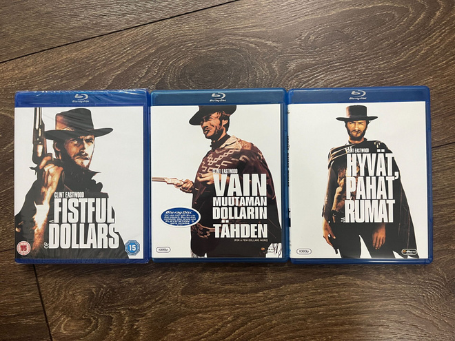 Dollari -trilogia - 3x Blu-ray