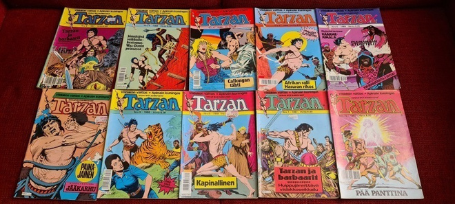 TARZAN # Sarjakuvia 17kpl ( 80 luku )
