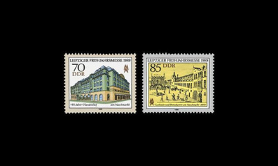 DDR 3235-6 ** Leipzigin kevätmessut (1989)