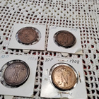 Ulkomaiset kolikot 10 p 4 kpl 1876-1908 - pikkukuva 2