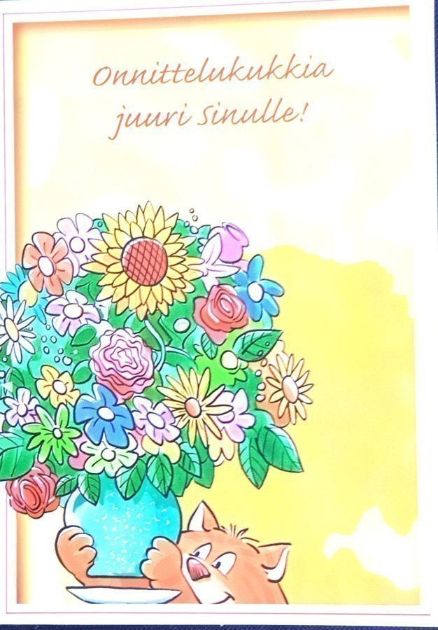 NO - 23 - ONNITTELUKUKKIA JUURI SINULLE