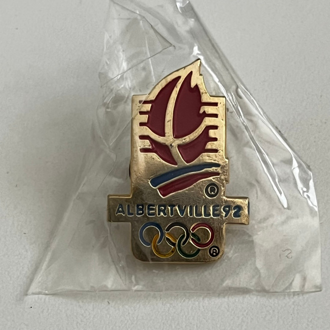 Albertville 1992 Olympialaiset pinssi
