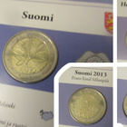 2€ Risuraha 2004 UNC (Moneta) +Suomi-juhlarahoja 3 kpl - pikkukuva 1