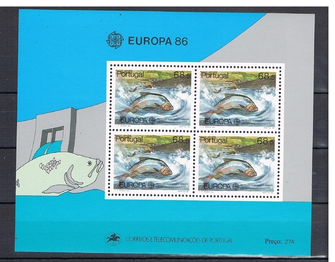 Portugal 1986 - Europa CEPT blokki ++