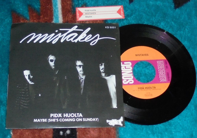 MISTAKES  ~ Pidä Huolta ~ 7" Single Pave Maijanen