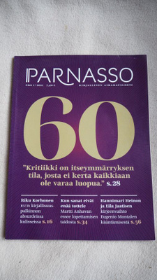 PARNASSO 1/2011, uudenveroinen