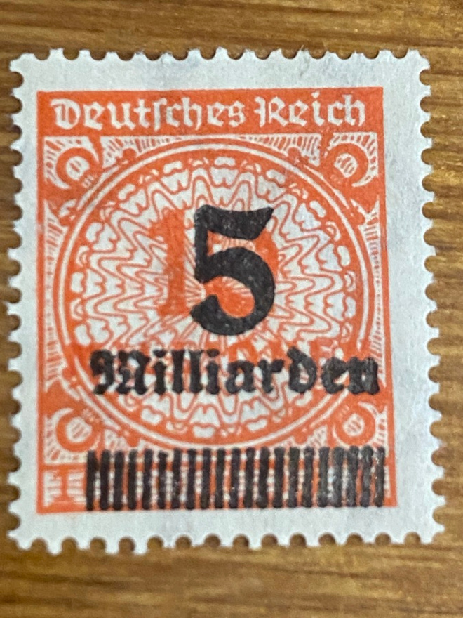 SAKSA REICH 1923 YLEISMERKKI**