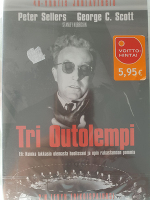 TRI OUTOLEMPI Stanley Kubrick elokuva 40-Vuotis Juhlaversio