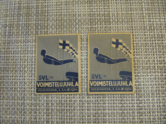 SVL:n Voimistelujuhla Helsingissä 2.3.4.VI.1934.