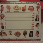 TV-Maailma tarra-arkki videokasettien koristeluun - pikkukuva 1