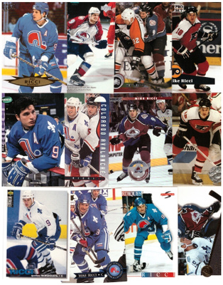 12 x MIKE RICCI Nordiques, Avalance