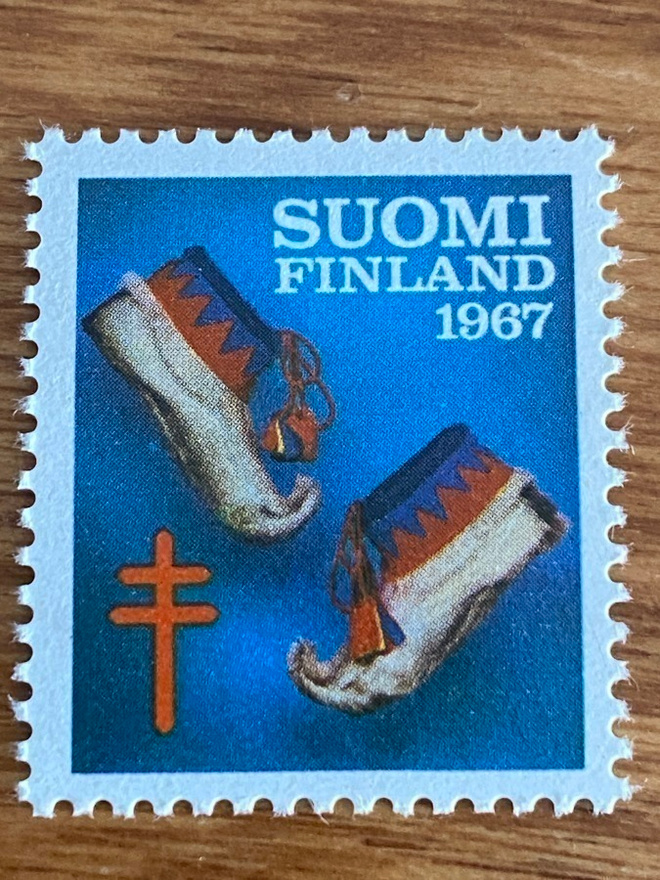 JOULUMERKKI LAPINTOSSUT 1967**